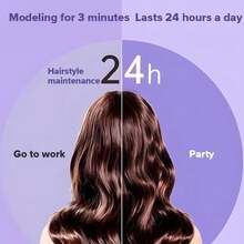 Rizador De Pelo Automatico, 32mm Tenacillas, 4 Ajustes De Temperatura Iones Negativos Modelador De Cabello, para Todo Tipo De Cabello - Multicolor - Ver 5