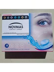 Lentes de contacto de grado cero - Gris Claro - Ver 2