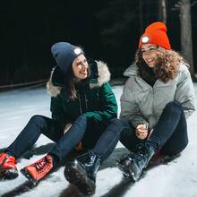 1 件男女通用多色usb 充電led 針織帽,具有3 種可調燈光模式,冬季保暖無簷小便帽,非常適合戶外運動、日常通勤、遛狗、跑步、釣魚、鏟雪、遠足、騎自行車等 - 軍綠色 - 查看 8