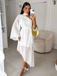 Women Dresses - trắng - Xem 1