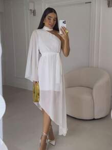 Women Dresses - trắng - Xem 2