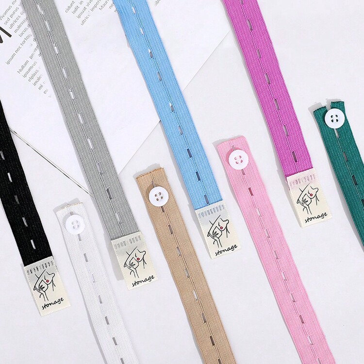 5入組節省空間的衣物存儲工具套裝，包括厚衣服組織者、折疊板、鬆松扣緊帶 - 彩色 - 查看 7