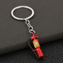 A Creative Mini Bình cứu hỏa Hợp kim Móc chìa khóa Ô tô/xe hơi Mặt dây chuyền chìa khóa Qủa tặng - Nhiều màu - Xem 1