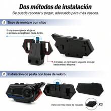 Audífonos Bt57 Bluetooth Para Casco De Motocicleta Ipx6