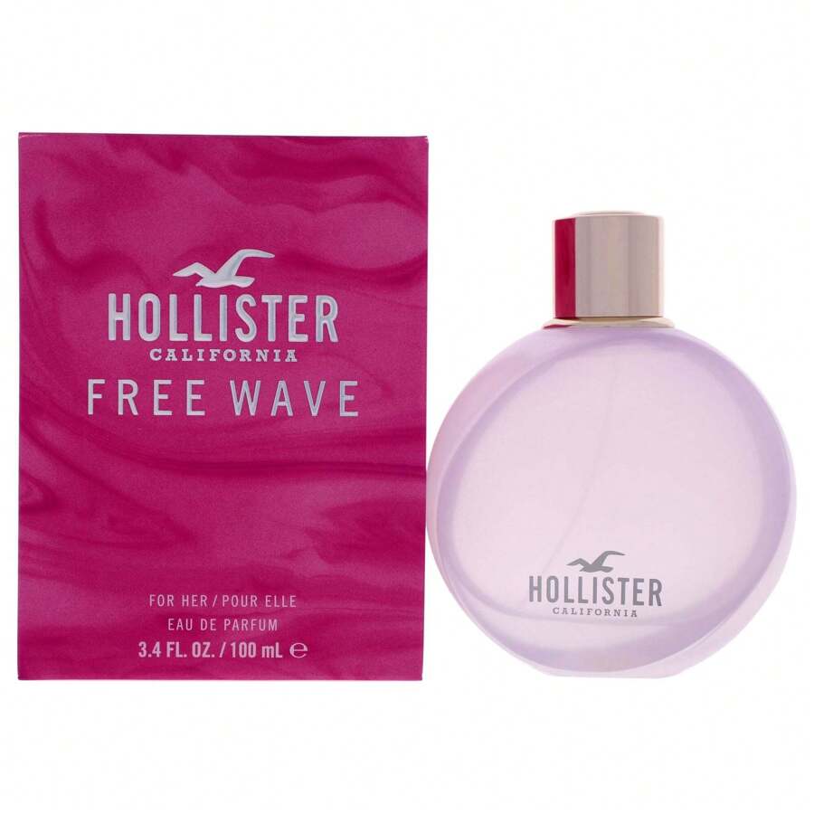 Hollister Free Wave für Frauen 3,4 Unzen EDP Spray - Orange - Übersicht 1