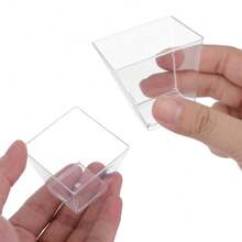 50pcs Clear Dessert Cups - Clear - View 2