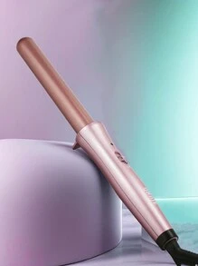 QHDJE 可旋轉電源線捲髮棒,25毫米/1英寸直徑,溫度控制,保護頭髮同時造型 - 玫瑰金 - 查看 1