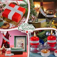 (0.67 inches X 1 size) Self adhesive crystal rhinestone ribbon - rhinestone stripes, DIY flash ribbon stickers rhinestone glue crafts mobile phone car decoration (8 rows), wedding, party gifts ribbon decoration handicrafts - Multicolor - View 4