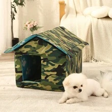 1入組戶外貓狗屋,防水貓狗帳篷,流浪貓狗收容所,適合所有尺寸的貓和小型犬 - 彩色 - 查看 1