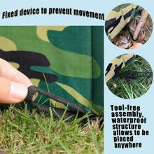 1入組戶外貓狗屋,防水貓狗帳篷,流浪貓狗收容所,適合所有尺寸的貓和小型犬 - 彩色 - 查看 3