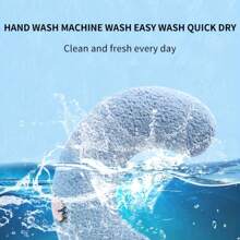 貓狗寵物枕頭,u 型護頸柔軟加厚枕頭,貓狗冬季保暖睡墊,鎮靜玩具 - 藍色 - 查看 6