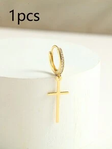 1PC Fashion New Cross Couple Earrings Christmas Valentine'S Day Thanksgiving Gift - Cross - View 16
