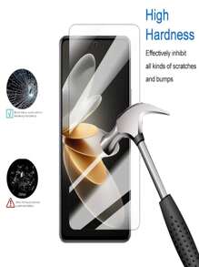 9H Tempered Glass Lenses For  Pixel 7 Pro (6.7") - Clear - View 4