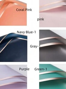 5pcs Korean Style Waterproof Flower Wrapping Paper For Bouquet, Gift, And Florist Supplies - White - View 11