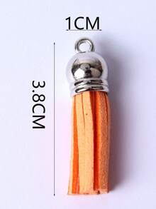 100入組隨機混色3.8cm長流蘇吊墜,適用於diy珠寶製作 - A5368 - 查看 3