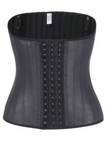 Sports Outdoor 1pc Women's Waist Belt Sporty Corset  For Slimming Stomach Shapewear Waist Trainer Corset - Black - View 1
