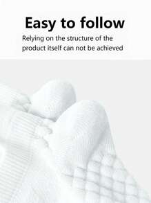 Tất thể thao ngoài trời Unisex chuyên nghiệp, tất ngắn có đáy khăn ngắn chống sốc và chống trượt, tất ngắn thể thao thoáng khí thoải mái để đi xe đạp ngoài trời, chạy bóng rổ - trắng - Xem 6