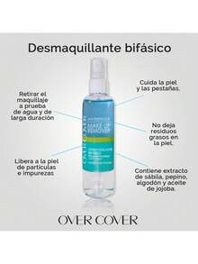 Desmaquillante Over Cover 130 ml - transparente - Ver 1