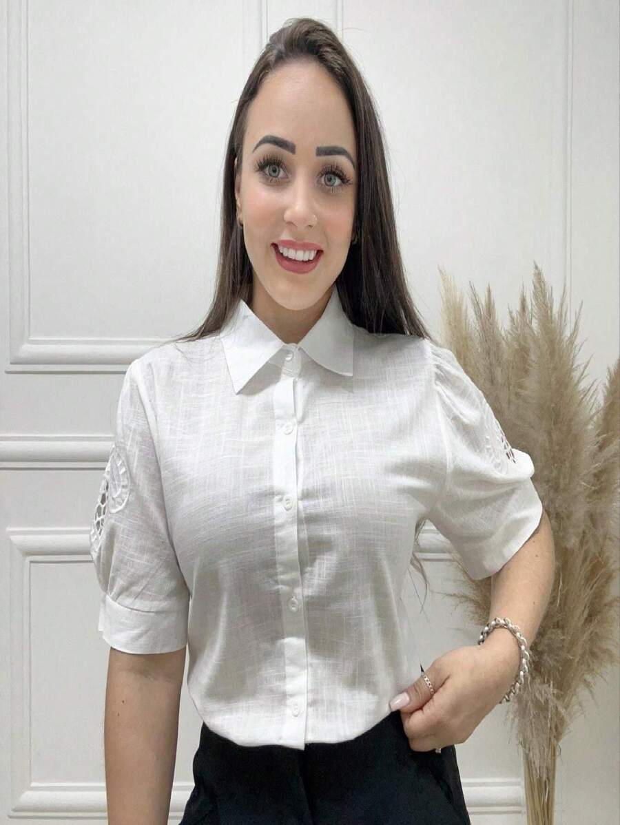 Women Blouses - trắng - Xem 1