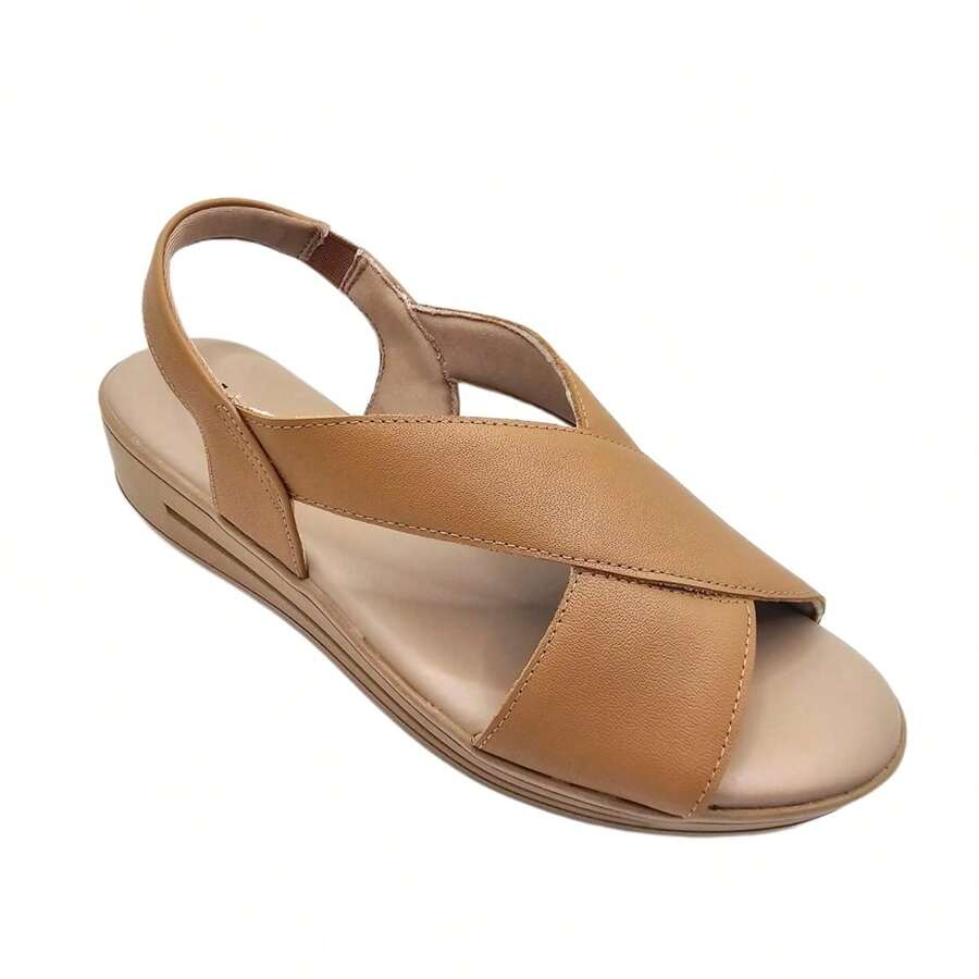 Women Platforms & Wedge Sandals - Camel - View 1