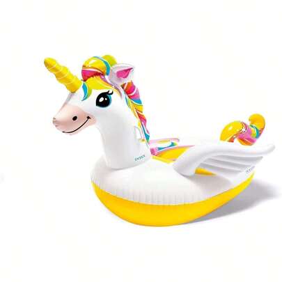  Unicorn Schwimmtier 198x140x97cm (+3 Jahre) (Intex 57561)