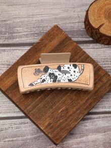 1 件西式牛图案发夹鲨鱼爪夹女士 - 彩色 - 查看 1