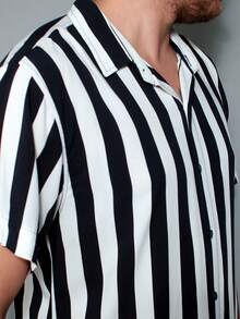 Men Polo Shirts - Đen và trắng - Xem 4