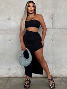 Women Dresses - 玫紅色 - 查看 6