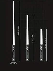 1支隨機顏色角色扮演光劍帶有音效(不含3顆aa電池) - 紅色 - 查看 5