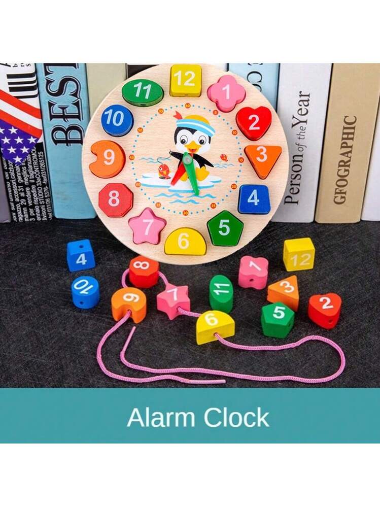 Gioco Montessori Legno Per Bambini 3-6 Anni - 32 Bastoncini Colorati