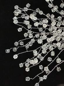 20 件高品质手工 DIY 亚克力串珠花，适用于家居装饰、花瓶插花、婚礼、新娘花束、礼物、发饰、假植物