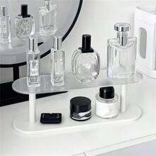 Double-Layer Anime Figure Display Shelf - White - View 1