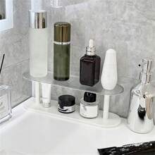 Double-Layer Anime Figure Display Shelf - White - View 6