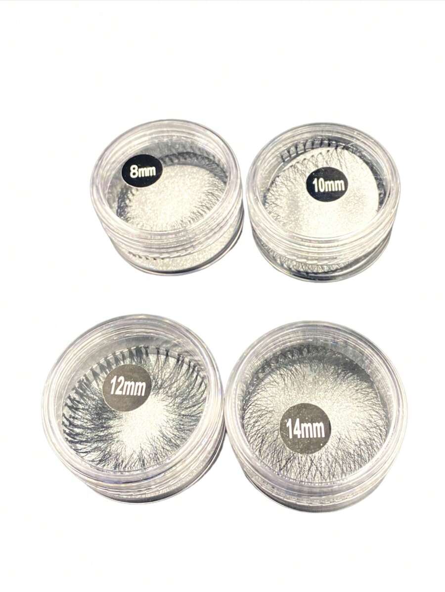 Individual Eyelashes - 黑色 - 查看 1