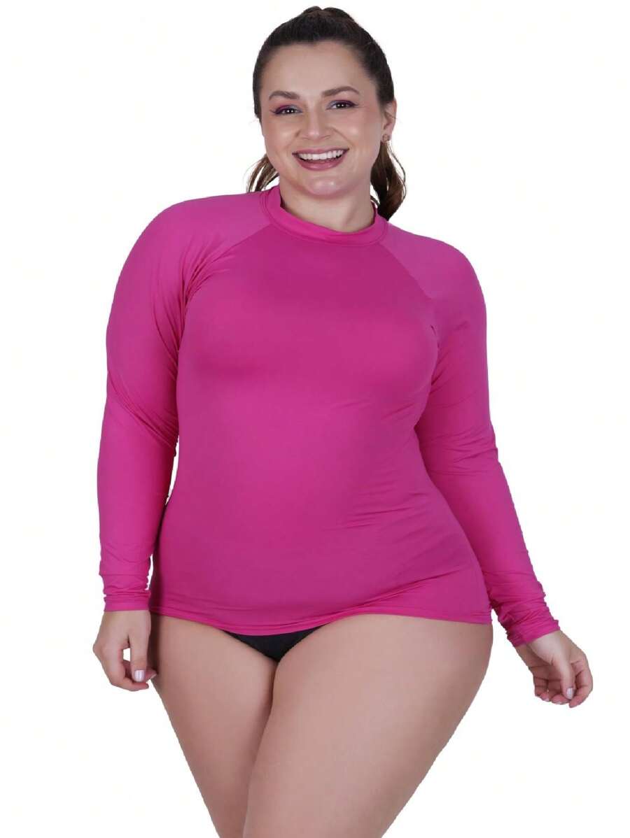 Plus Size Bras & Bralettes - Màu Hồng Tươi - Xem 1