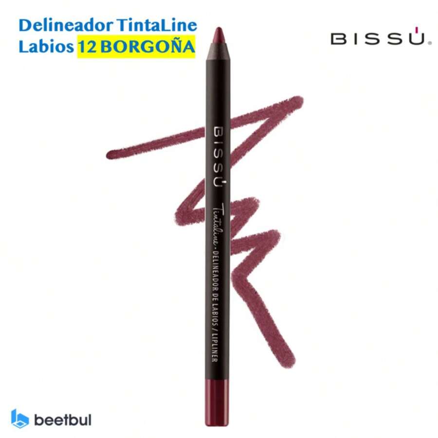 Bissu Bissú Delineador TintaLine Labios 12 Borgoña - Borgoña - Ver 1