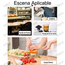 Mandiles Cocina Delantal Chef Barberia Multiusos Unisex - Negro - Ver 8