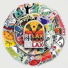 50入組/張曲棍球圖案卡通動漫guka貼紙,適用於兒童可愛時尚愛情塗鴉防水貼紙,適用於筆記型電腦、水瓶、滑板車、手機等 - 彩色 - 查看 1