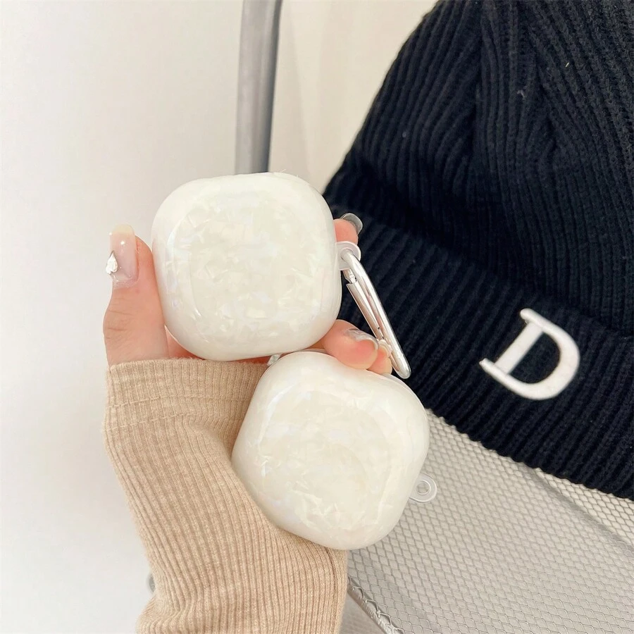 Hộp bảo vệ tai nghe Samsung Tương thích với tai nghe Samsung Galaxy Buds Pro/Buds 2/Buds 2pro/Buds Live/Buds Fe - trắng - Xem 1