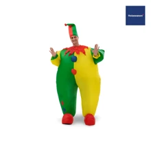 HOLASEASON 1 Set Inflatable Cartoon Doll Costume, Party/Holiday Shop/ Festival Celebration Prop Inflatable Costume, Role Play Outfit, Clown Costume, 1.6-1.9m, Battery Not Included, Happy New Year, Funny Gifts,Adult Party Games Suitable For Halloween/Christmas/Thanksgiving - Multicolor - View 6