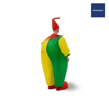 HOLASEASON 1 Set Inflatable Cartoon Doll Costume, Party/Holiday Shop/ Festival Celebration Prop Inflatable Costume, Role Play Outfit, Clown Costume, 1.6-1.9m, Battery Not Included, Happy New Year, Funny Gifts,Adult Party Games Suitable For Halloween/Christmas/Thanksgiving - Multicolor - View 5