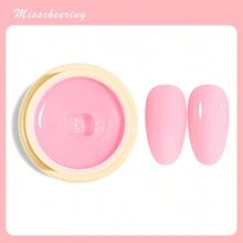 Y2K指甲純淨凝膠甲油黑、黃、紅、紫、奶油米色、粉紅色DIY固定指甲藝術凝膠甲油 - 西瓜粉 - 查看 2