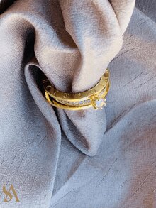 Single Ring - 金色 - 查看 5