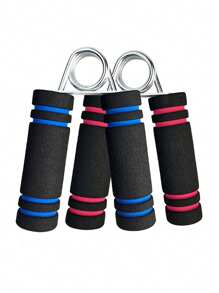 Adjustable Hand Grip Strengthener For Men, Professional Finger Exerciser For Training Forearm Muscles, Improve Finger Strength Gym Accessories - Blue - View 2