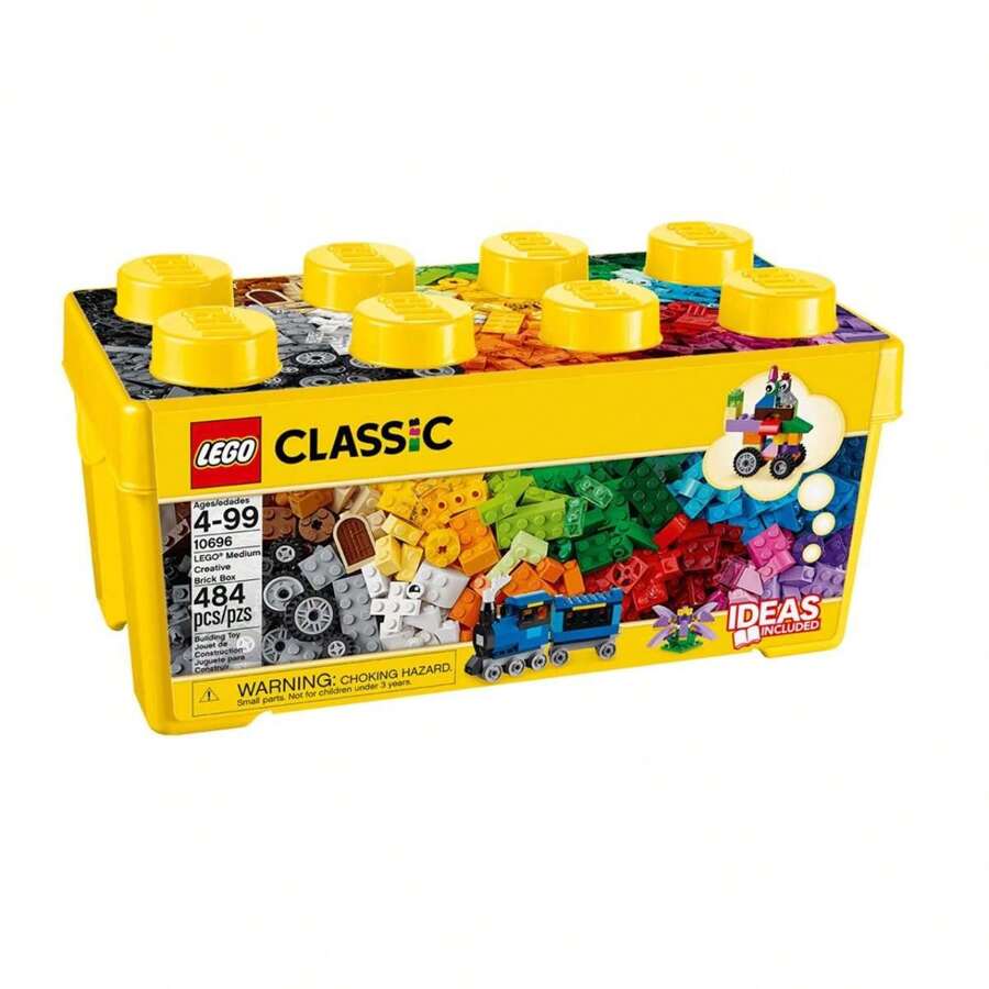 Juego de construccion Ladrillos Creativos en caja 484 piezas Lego Classic ✅ Entrega 24/48h a España (península) - LEGO Classic - Caja Contenedoras - Juguetes Construcción en Caja - Ref. 10696 - Multicolor - Ver 1