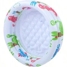 Alberca Inflable para Niños, 90cm Piscina Inflable Alberca Infantil Piscina De Agua para Niños, Fiesta Acuática Segura De Verano Tamaño - Blanco - Ver 1