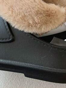 女士冬季暖和舒適的家居拖鞋,可拆卸底座,休閒時尚毛絨防水防滑鞋 - 彩色 - 查看 8