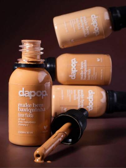Base Fluída Vegano Make Bem Basiquinha - Dapop