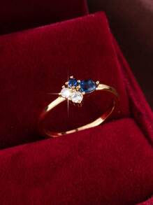 1pc Elegant & Simple & Fashionable Ring For Women, Suitable For Daily Wear And Work Commute - Ring - View 1