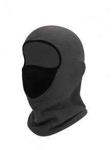 1 件装男士保暖内衬冬季骑行滑雪面罩 - 灰色 - 查看 2